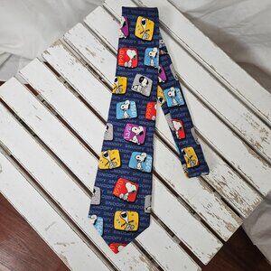 Peanuts-Snoopy Necktie Vintage